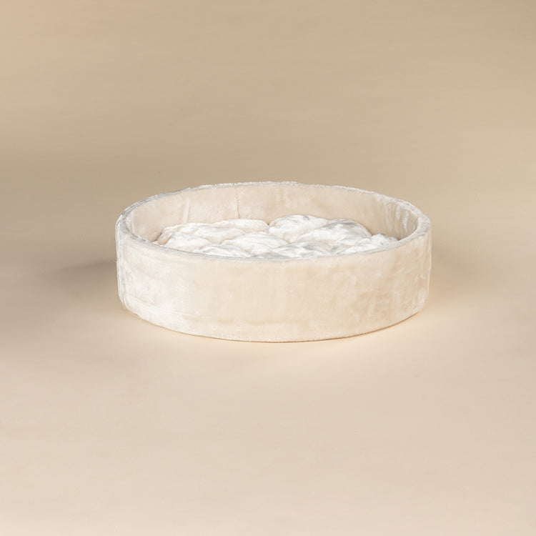 Beige, Seduta Sleeper rotonda con diametro di 60 cm (comprende cuscino)