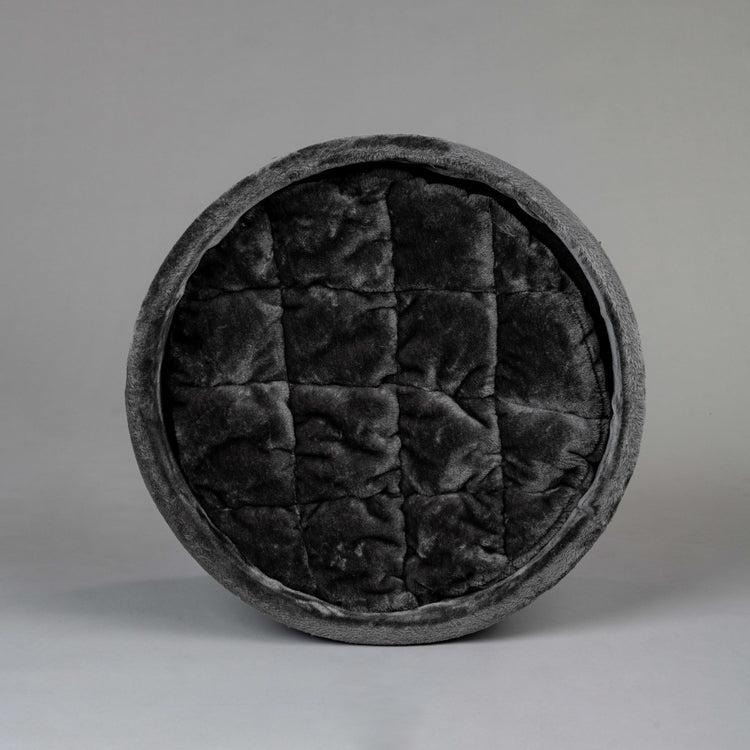 Grigio Scuro, Seduta Sleeper rotonda con diametro di 60 cm (comprende cuscino)
