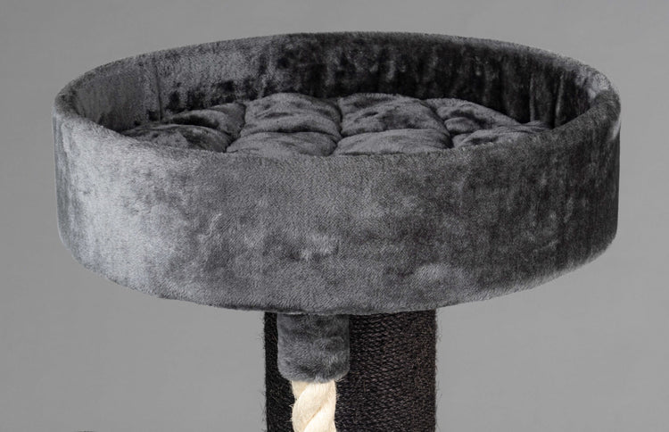 Grigio Scuro, Seduta Sleeper rotonda con diametro di 60 cm (comprende cuscino)