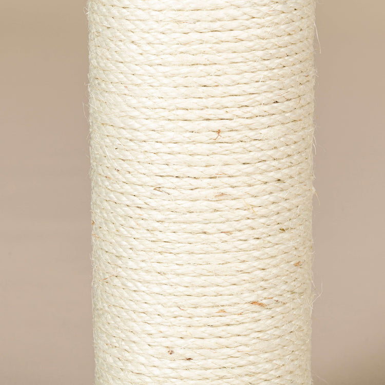 Palo in sisal 24,5 cm x Ø12 cm - M8 (Beige)